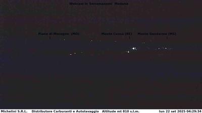 immagine della webcam nei dintorni di Castello di Serravalle: webcam Serramazzoni