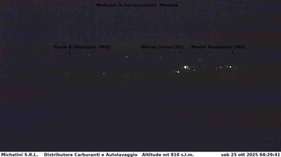 immagine della webcam nei dintorni di Castello di Serravalle: webcam Serramazzoni