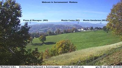 immagine della webcam nei dintorni di Rubiera: webcam Serramazzoni