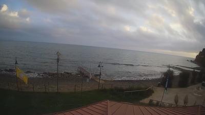 immagine della webcam nei dintorni di Capo Palinuro: webcam Pioppi