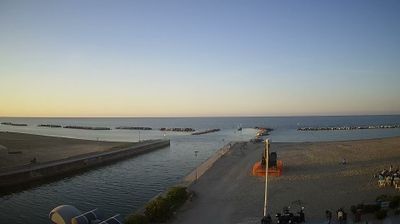 immagine della webcam nei dintorni di Rimini: webcam Portoverde