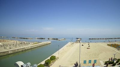 immagine della webcam nei dintorni di Misano Adriatico: webcam Portoverde