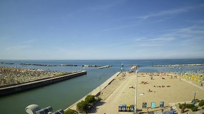 immagine della webcam nei dintorni di Gabicce Mare: webcam Portoverde