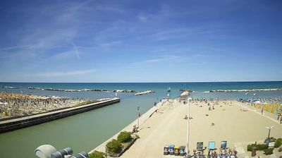 immagine della webcam nei dintorni di Pesaro: webcam Portoverde