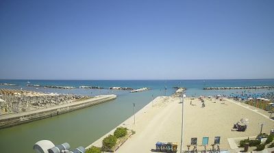 immagine della webcam nei dintorni di Misano Adriatico: webcam Portoverde