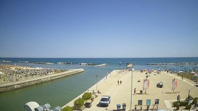 immagine della webcam nei dintorni di Rimini: webcam Portoverde