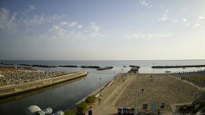 immagine della webcam nei dintorni di Fano: webcam Portoverde