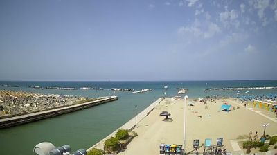immagine della webcam nei dintorni di Misano Adriatico: webcam Portoverde