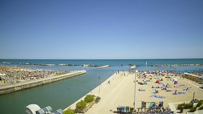 immagine della webcam nei dintorni di Gabicce Mare: webcam Portoverde
