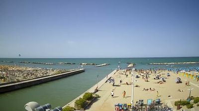 immagine della webcam nei dintorni di Gabicce Mare: webcam Portoverde