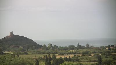 immagine della webcam nei dintorni di Domus De Maria: webcam Chia