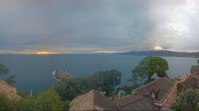 immagine della webcam nei dintorni di Portofino Vetta: webcam San Fruttuoso