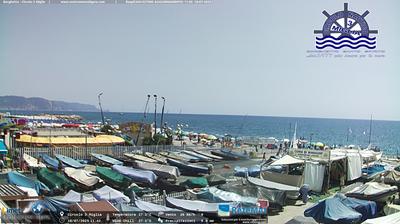 immagine della webcam nei dintorni di Capo Mele: webcam Giardini