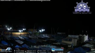 immagine della webcam nei dintorni di Capo Mele: webcam Giardini