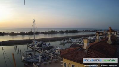 immagine della webcam nei dintorni di Porto Garibaldi: webcam Scardovari