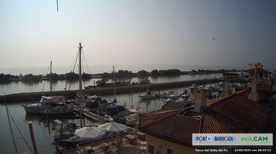 immagine della webcam nei dintorni di Rosolina Mare: webcam Scardovari