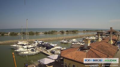 immagine della webcam nei dintorni di Lido di Pomposa: webcam Scardovari