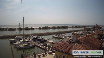 immagine della webcam nei dintorni di Lido di Pomposa: webcam Scardovari