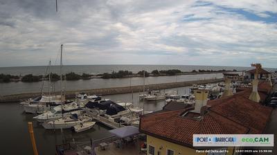 immagine della webcam nei dintorni di Isola Albarella: webcam Scardovari