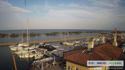 immagine della webcam nei dintorni di Porto Garibaldi: webcam Scardovari