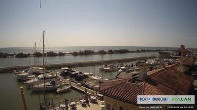 immagine della webcam nei dintorni di Rosolina Mare: webcam Scardovari
