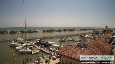 immagine della webcam nei dintorni di Lido di Pomposa: webcam Scardovari