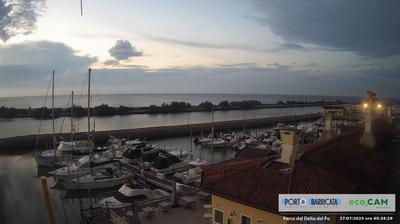 immagine della webcam nei dintorni di Rosolina Mare: webcam Scardovari