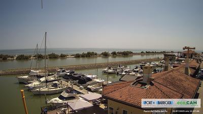 immagine della webcam nei dintorni di Rosolina Mare: webcam Scardovari