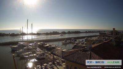 immagine della webcam nei dintorni di Comacchio: webcam Scardovari