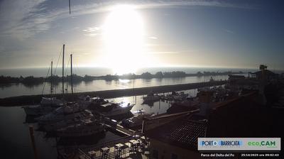 immagine della webcam nei dintorni di Isola Albarella: webcam Scardovari