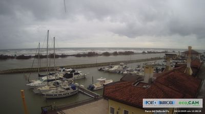 immagine della webcam nei dintorni di Lido di Pomposa: webcam Scardovari