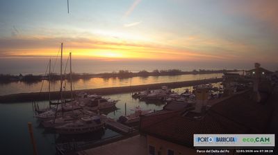 immagine della webcam nei dintorni di Porto Garibaldi: webcam Scardovari