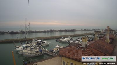 immagine della webcam nei dintorni di Porto Garibaldi: webcam Scardovari