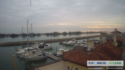 immagine della webcam nei dintorni di Comacchio: webcam Scardovari