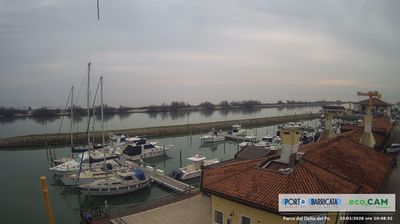 immagine della webcam nei dintorni di Rosolina: webcam Scardovari