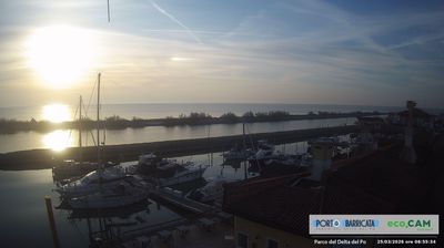 immagine della webcam nei dintorni di Lido di Pomposa: webcam Scardovari