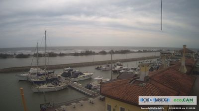 immagine della webcam nei dintorni di Porto Garibaldi: webcam Scardovari