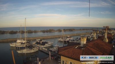 immagine della webcam nei dintorni di Porto Garibaldi: webcam Scardovari