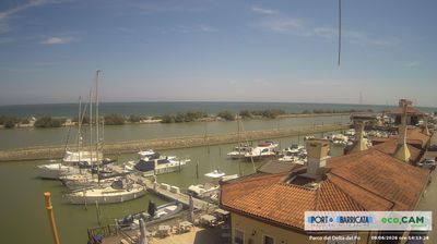 immagine della webcam nei dintorni di Comacchio: webcam Scardovari