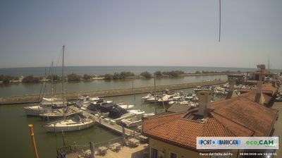 immagine della webcam nei dintorni di Porto Garibaldi: webcam Scardovari