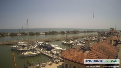 immagine della webcam nei dintorni di Porto Garibaldi: webcam Scardovari