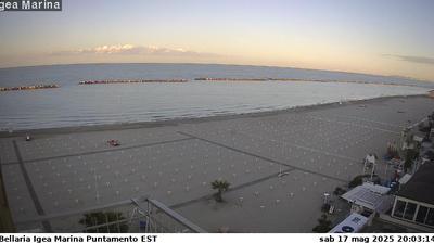 immagine della webcam nei dintorni di Poggio Berni: webcam Bellaria Igea Marina
