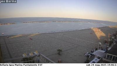 immagine della webcam nei dintorni di Lido di Dante: webcam Bellaria Igea Marina