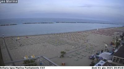 immagine della webcam nei dintorni di Portoverde: webcam Bellaria Igea Marina