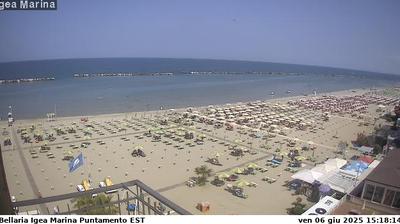immagine della webcam nei dintorni di Rimini RSM: webcam Bellaria Igea Marina