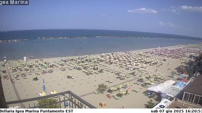 immagine della webcam nei dintorni di Rivabella: webcam Bellaria Igea Marina