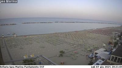 immagine della webcam nei dintorni di Viserba: webcam Bellaria Igea Marina