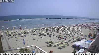 immagine della webcam nei dintorni di Lido di Classe: webcam Bellaria Igea Marina