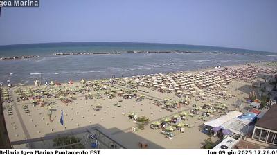 immagine della webcam nei dintorni di San Mauro Pascoli: webcam Bellaria Igea Marina