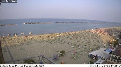 immagine della webcam nei dintorni di San Mauro Pascoli: webcam Bellaria Igea Marina